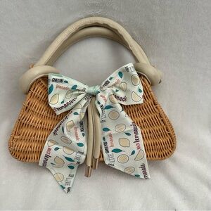 Handbag Hair Skinny Scarf light green lemonade 3/$20